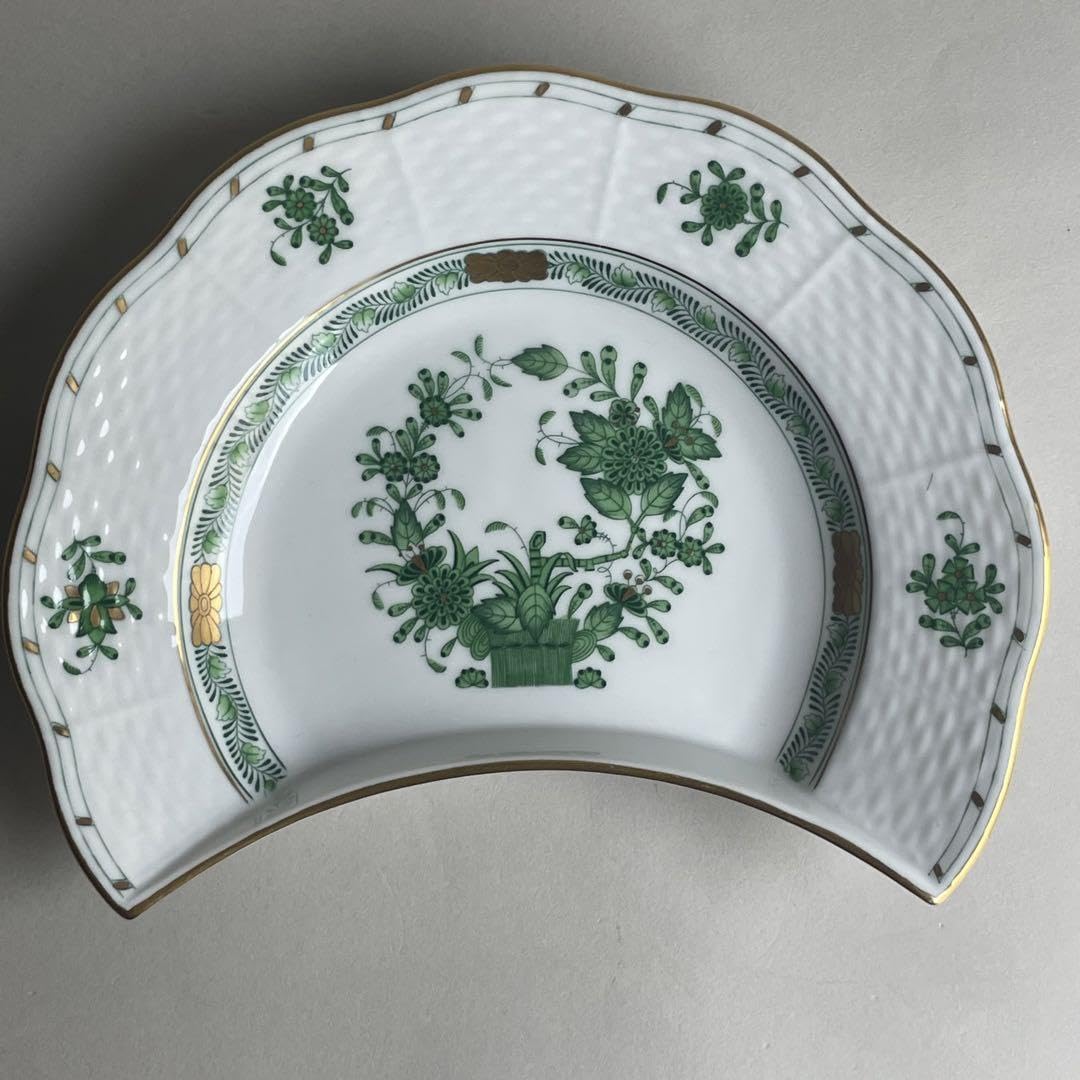 ヘレンド インドの華 クレセントディッシュ プレート 19cm 【公式通販】