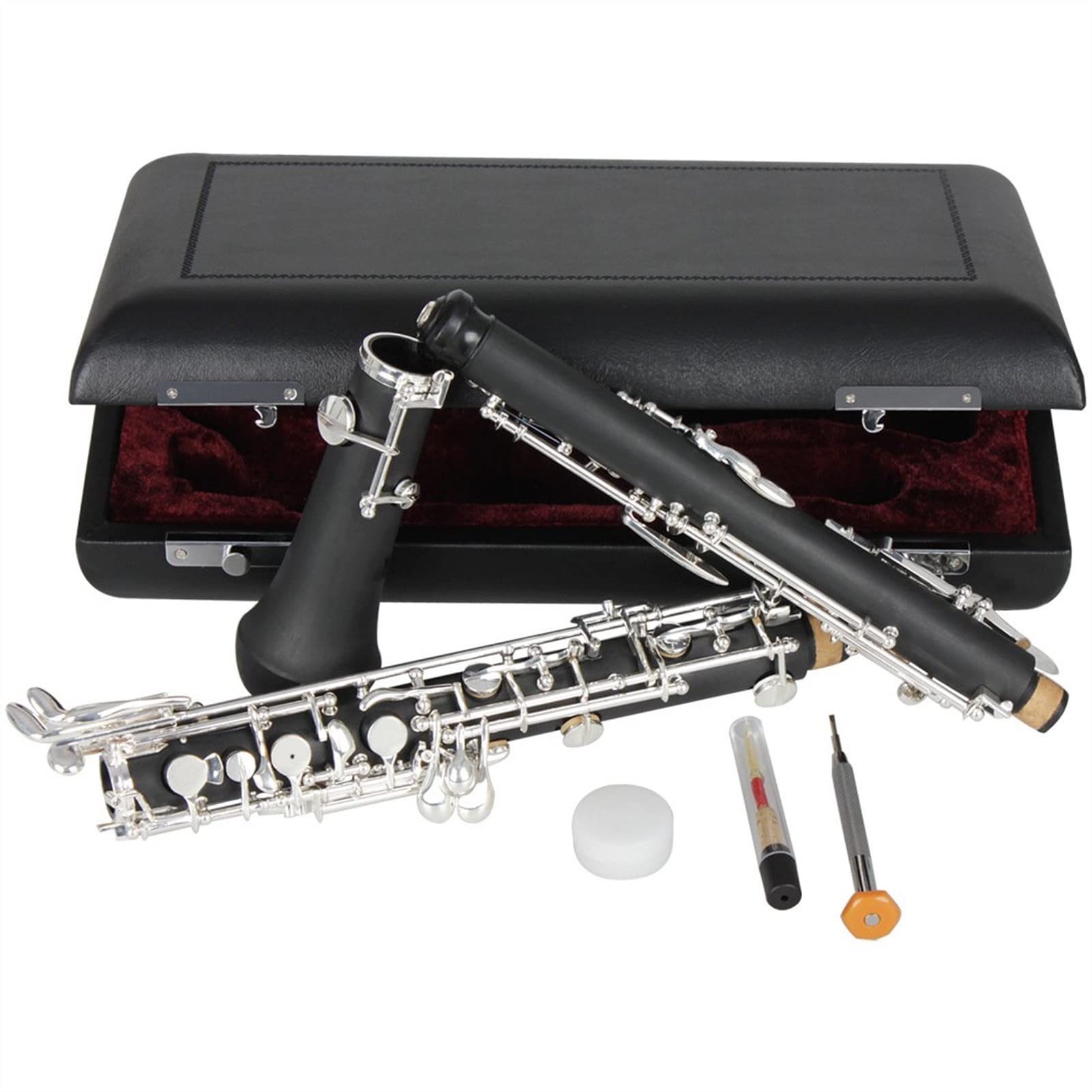 Parti oboe Strumento Musicale In Tubo Di Bakelite Nero Oboe Per Studenti Adulti E Principianti