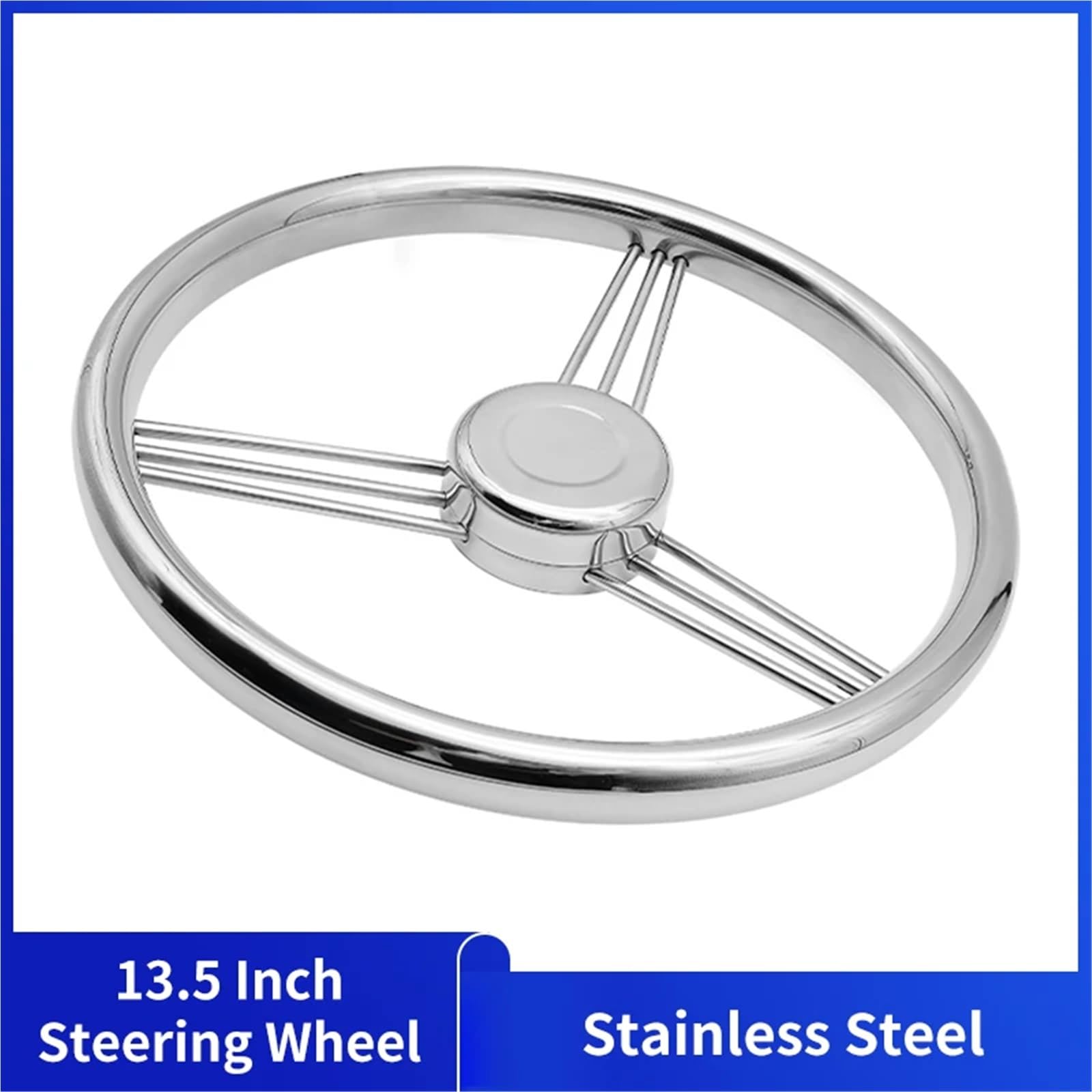 Accessori for barche da 13,5" Volante marino in acciaio inossidabile a 3 raggi Raccordi hardware for yacht