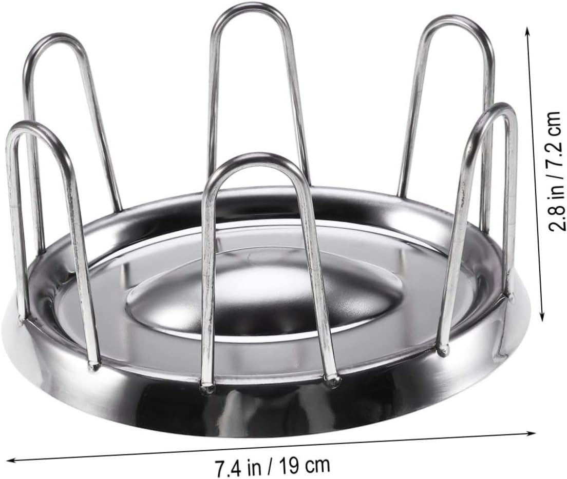 Tortoise Bowl Stainless Steel Reptile Food Bowl Turtle Feed Dispenser Odor-Resistant Pet Feeding