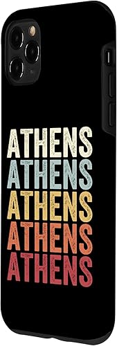 Miniatura 2 de Funda con texto vintage para iPhone 11 Pro Max Athens Ohio Athens OH Retro