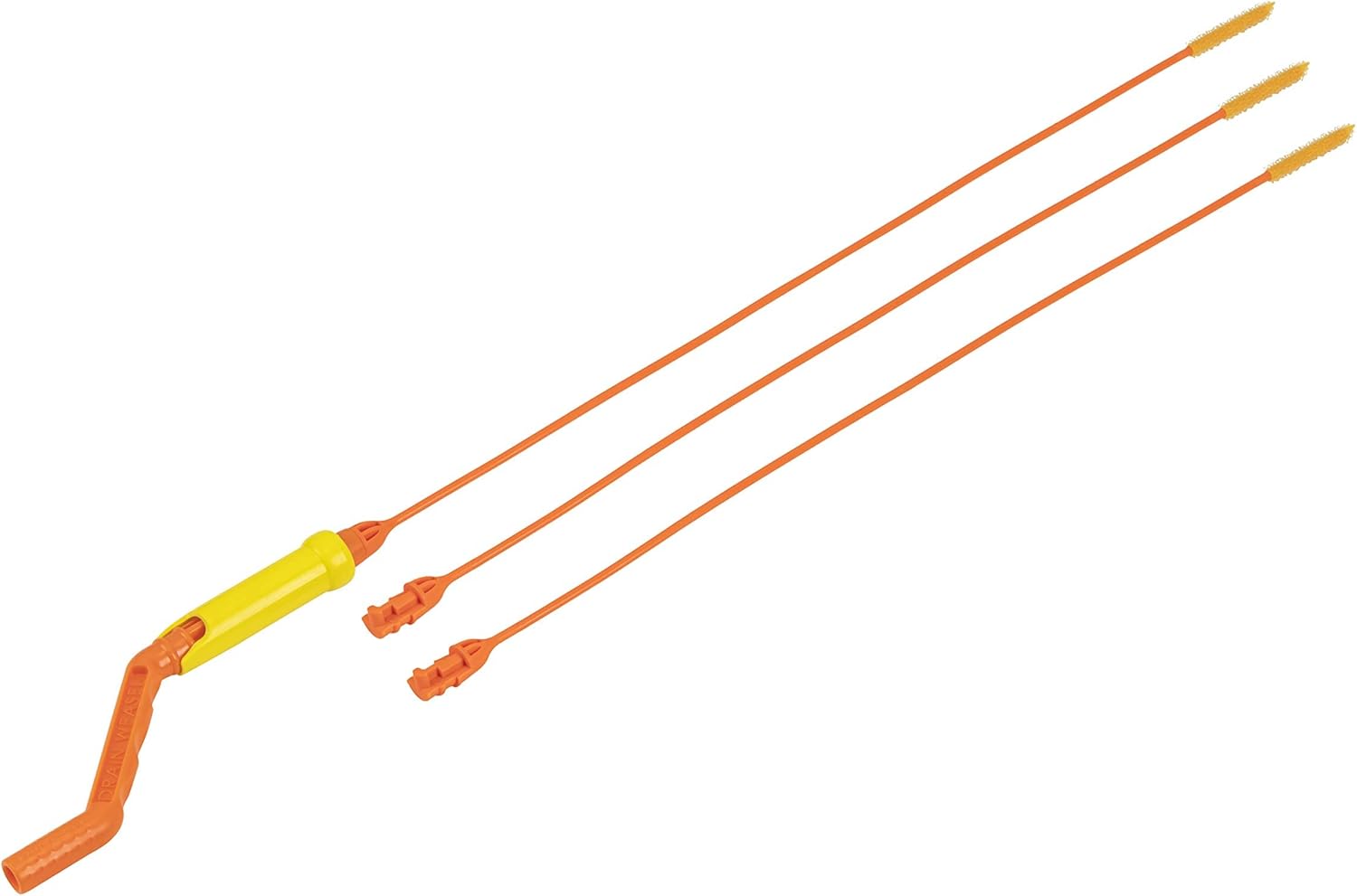 FlexiSnake Drain Millipede G2 – 18 Inch – Drain Clog Remover With Rotating Handle – Reusable - View #9