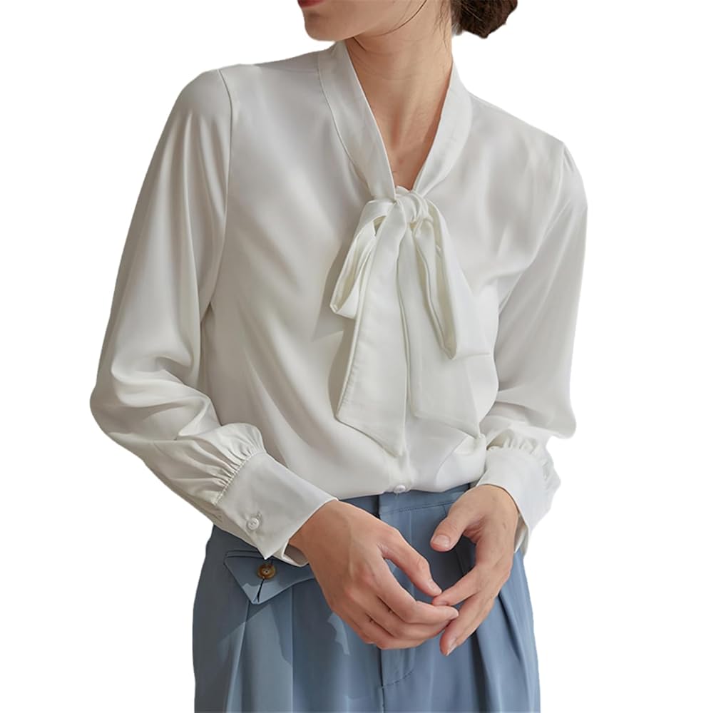 トップス yilon Satin ribbon tops yilon Satin ribbon tops ピンク