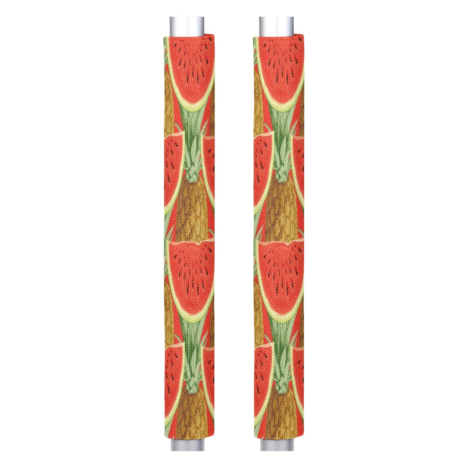 Refrigerator Door Handle Covers, Summer Fruit Pineapple Watermelon Set