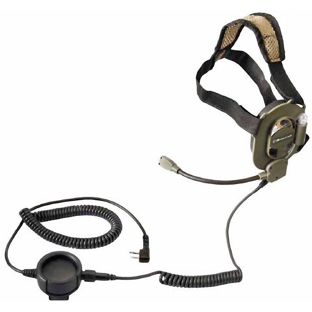 Midland Bow-M Evo K, Tactical Military Headset mit Kenwood Stecker & drehbarem Mikro (L/R), Mehrfarbig, einheitsgröße