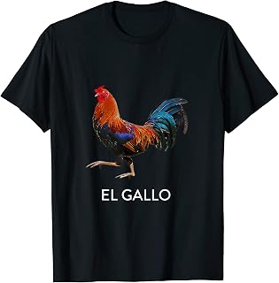 El Gallo - Mexican Lottery Rooster T-Shirt