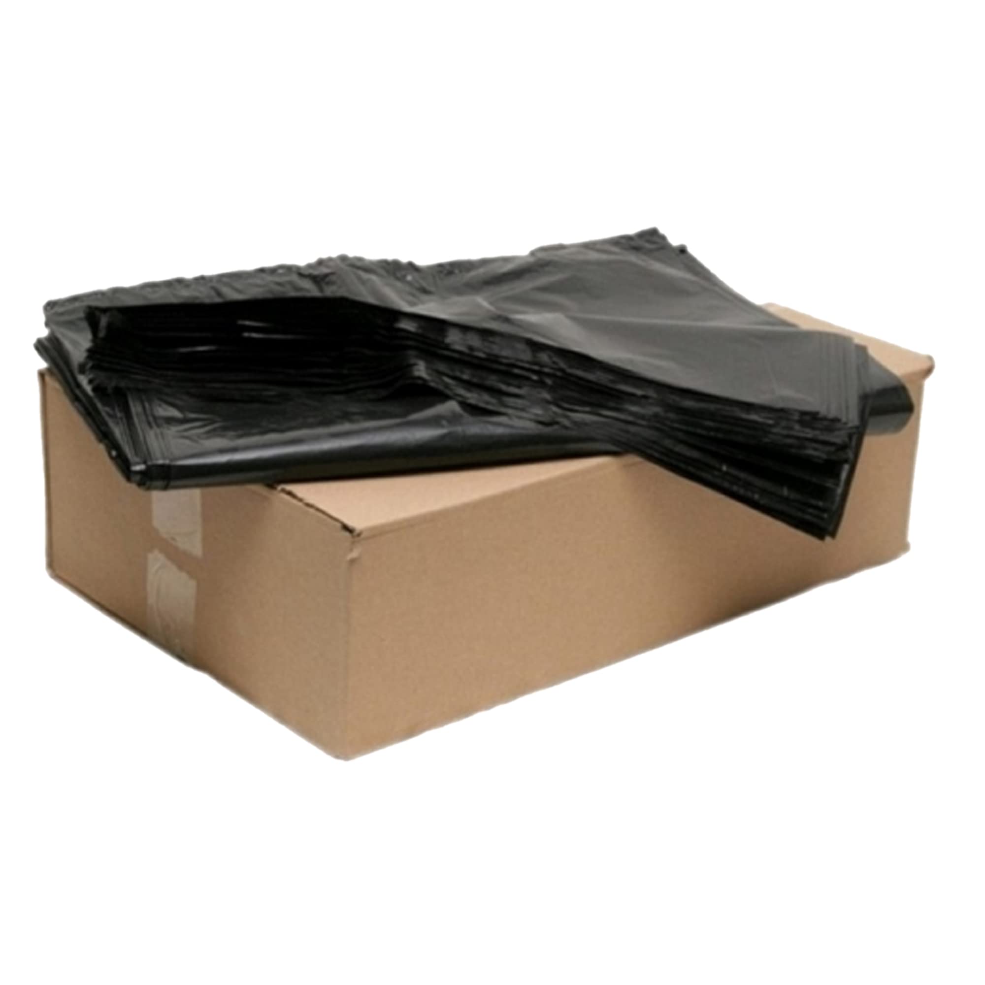 Homewise 100 Stück Müllbeutel Heavy Duty 240L Müllbeutel Müllbeutel Müllsäcke 100 Stück Schwarze Müllbeutel für Müll Home Office Umweltfreundlich Starke Müllbeutel aus Recyclingmaterial