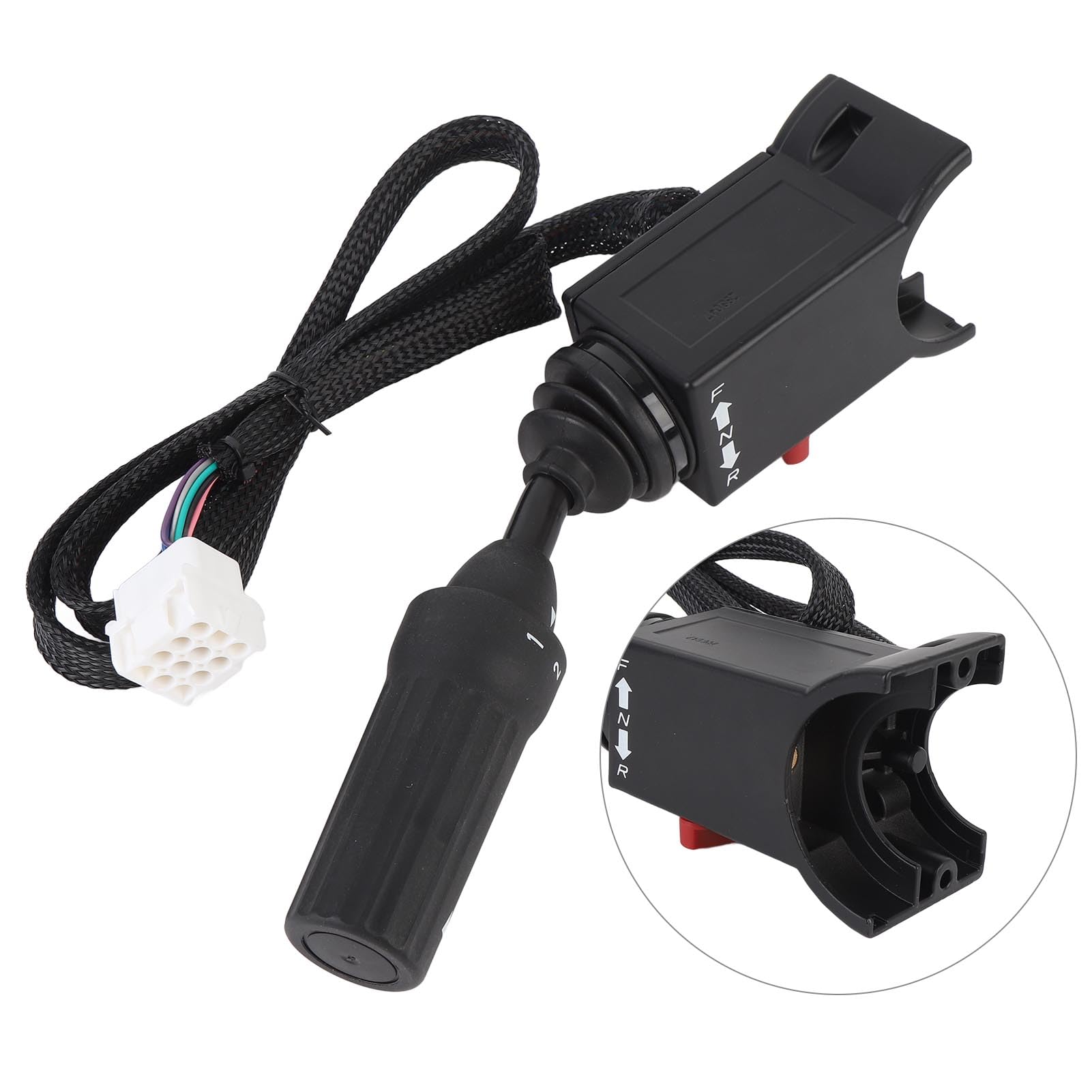 Luocute Interruttore di Combinazione del, Selettore del di Trasmissione di Alimentazione 0501216205 Sostituzione del Controller del Joystick Shifter per ZF DW-3 4WG160 4WG180 4WG200