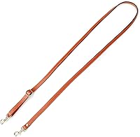 Vista 7 de VanEnjoy Correas cruzadas ajustables de cuero genuino de repuesto – ancho 1/2 pulgadas, longitud 25-51 pulgadas