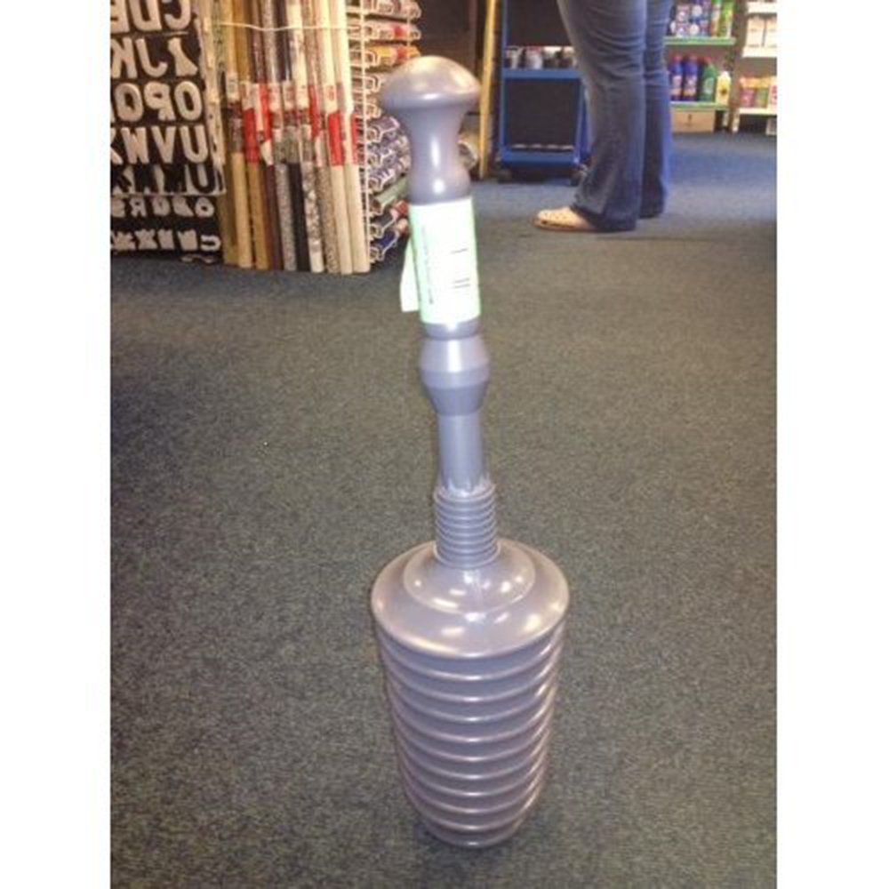 Buffalo - Toilet Plunger - Heavy Duty Unblocker - Ergonomic Bellow Design - Increased Flexibility