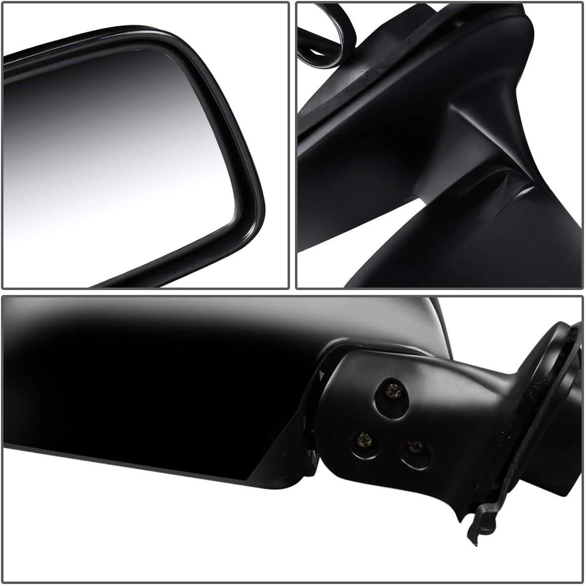 Auto Dynasty TO1321183 OE Style Powered Adjustment Passenger/Right Side View Door Mirror Compatible with 4 Runner 97-98