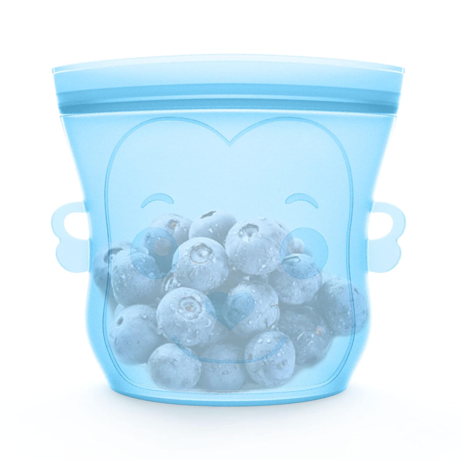 HiYZ Kid and Baby Snack Containers, Reusable 100 Silicone