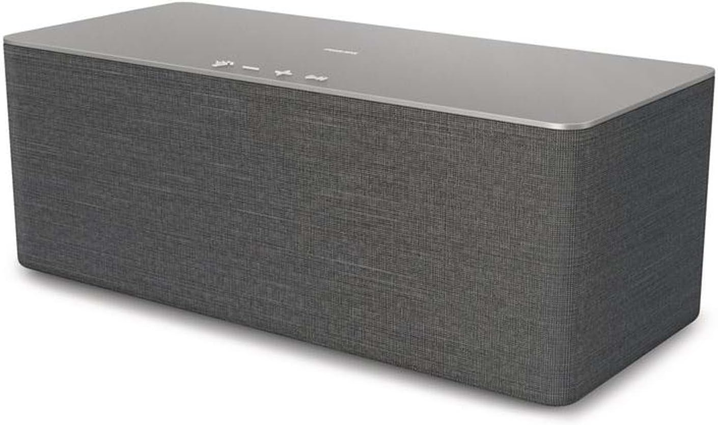 Philips W6505/10 Wireless Home Speaker Multi-room Audio (Wi-Fi, 80 W, DTS Play-Fi Compatible, Connects with Voice Assistants, Built-in LED, Ambilight, Stereo Sound, Spotify Connect)
