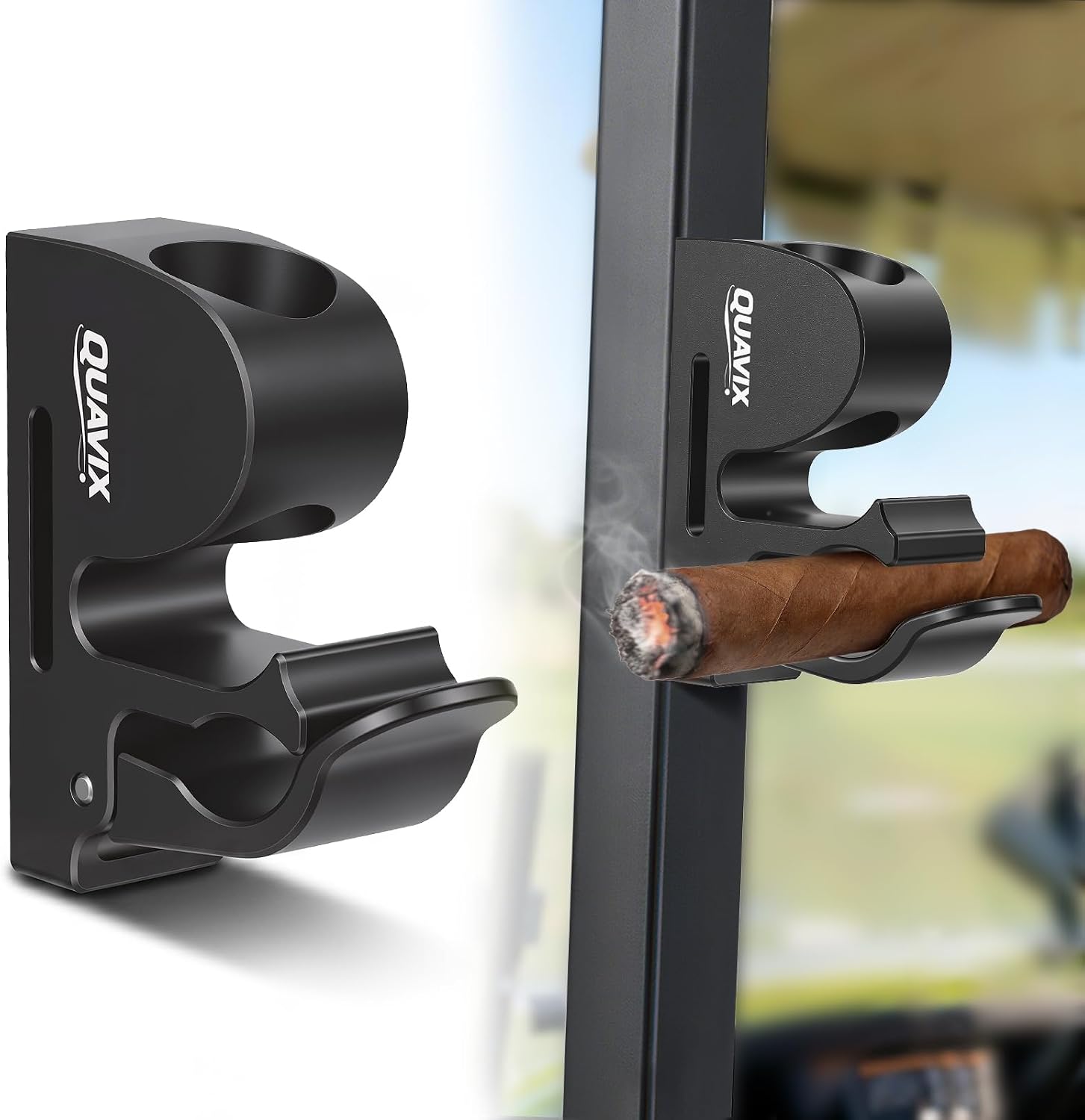 Magnetic Golf Cart Holder Clip, Fits 30-70 Ring Gauge