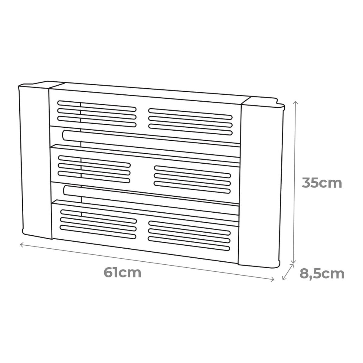 EDM 06030 Mata Insectos con Placa Adhesiva, Multicolor, 2x15W