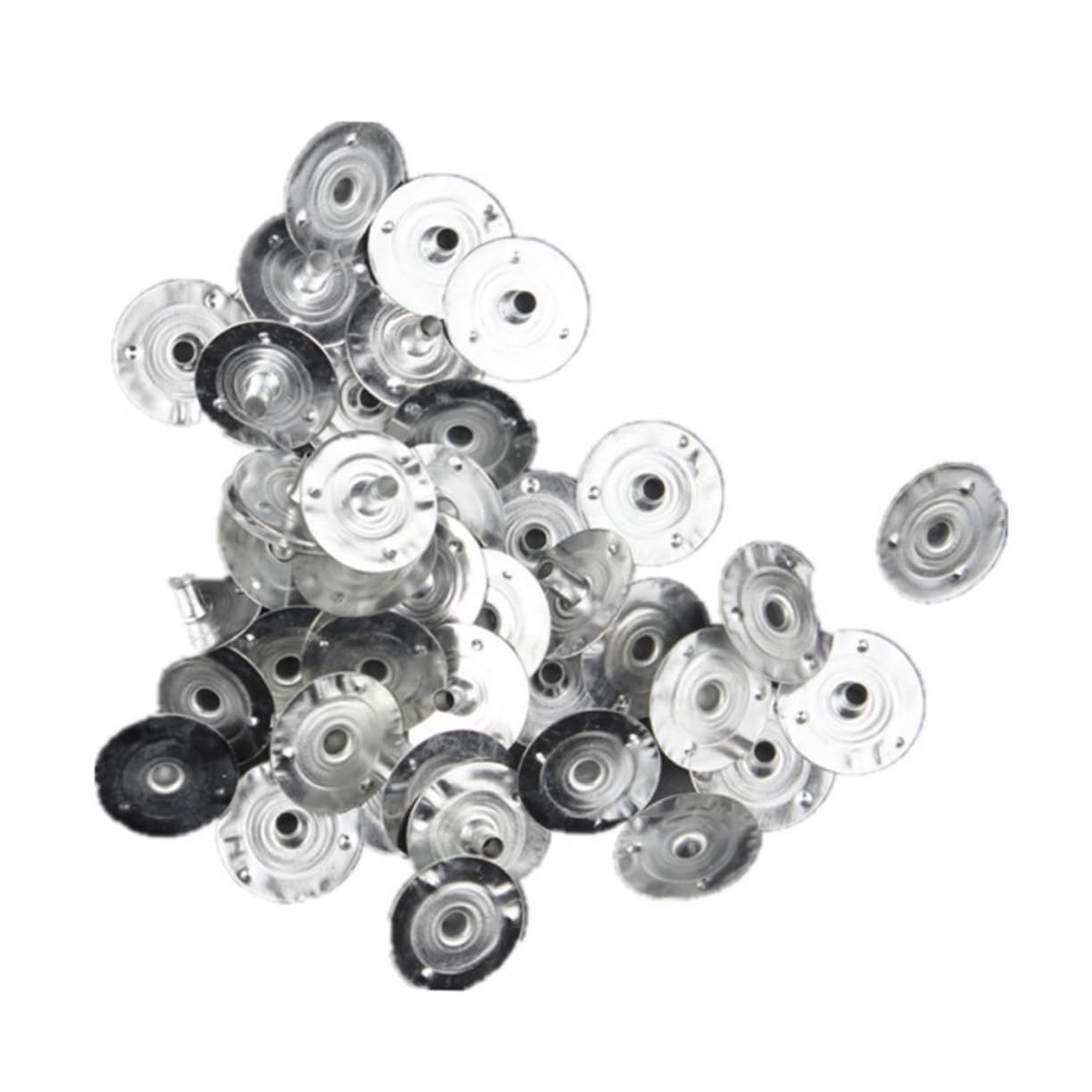 VILLCASE Candle Wick Bases 300pcs Metal Candle Wicks Set Essential for Candle Making Projects