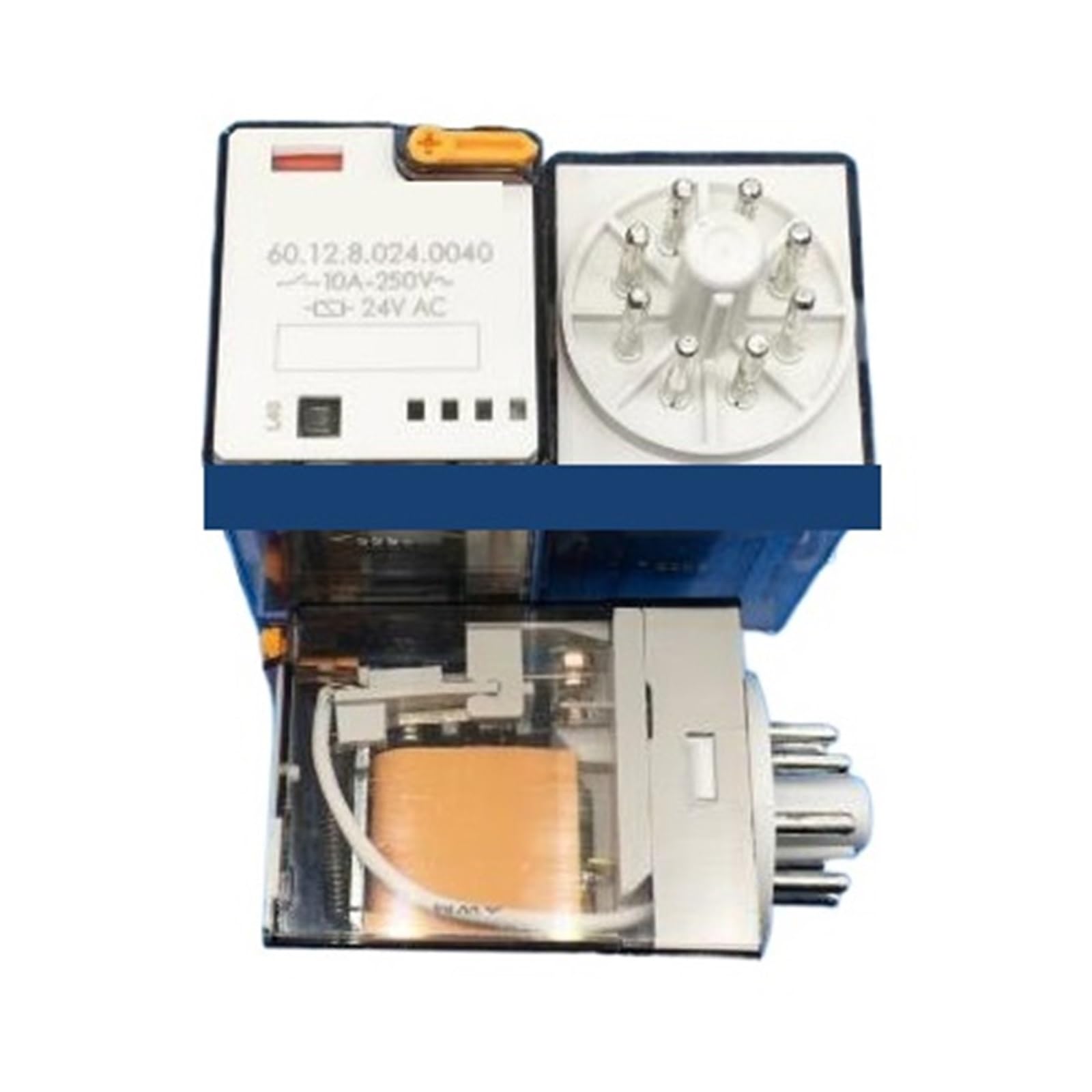 Relais 24V AC 60.12.8.024.0040 Finder Finder 10A 8 broches pour circuits industriels