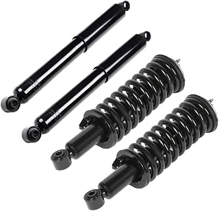 ECCPP Complete Struts Spring Assembly for Nissan Frontier 2005-2014 - Front Rear Shock Absorber Pair Set of 4