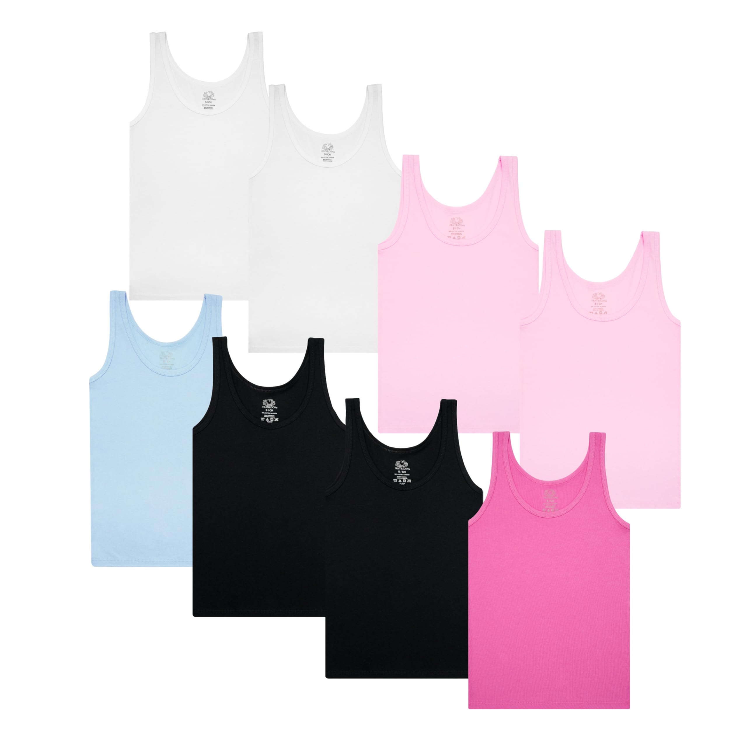 Fruit of the Loom Girls Undershirts (Camis &amp; Tanks)