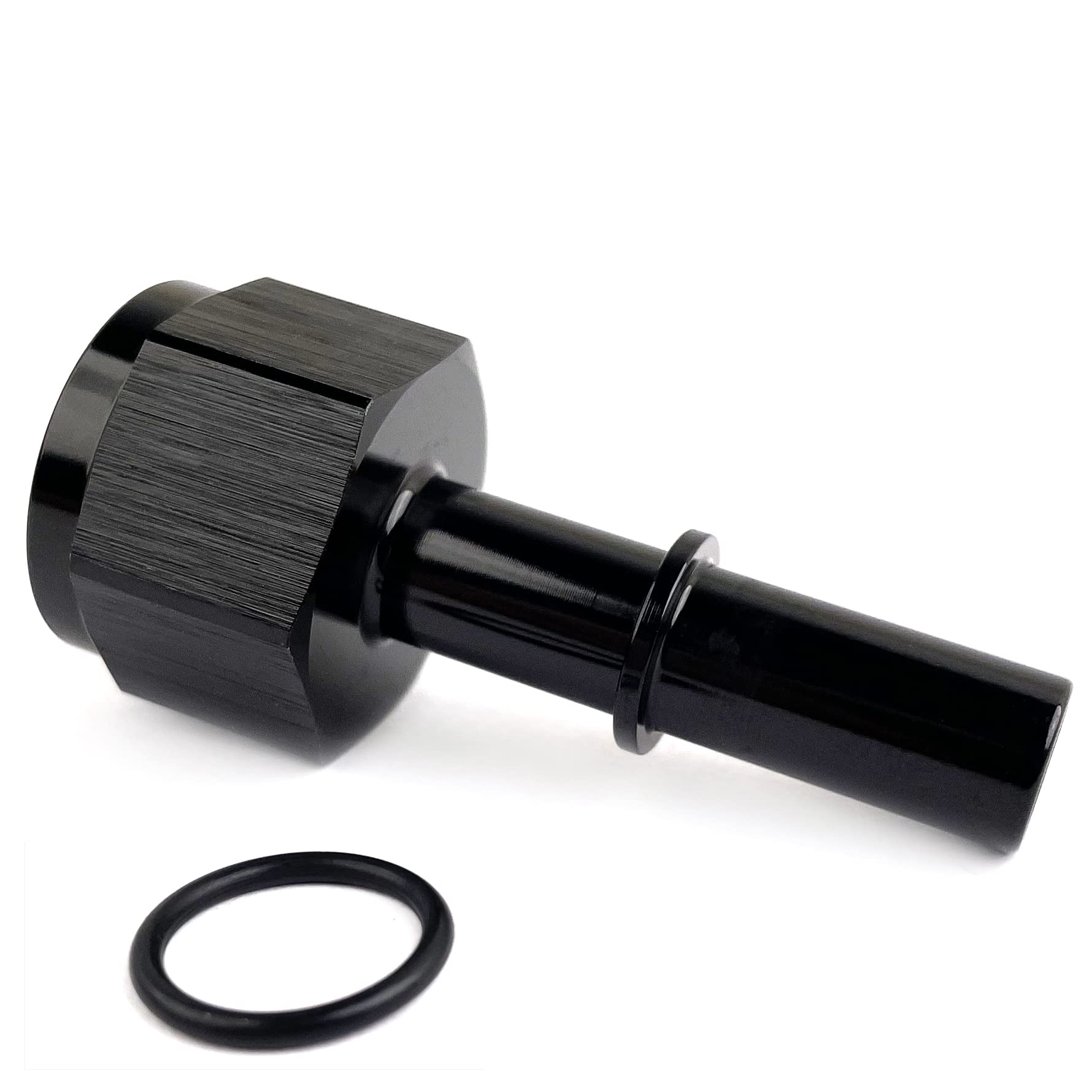 Aluminium 6AN żeński do 5/16 SAE szybkozłączka do węża Push-On EFI adapter przewodu