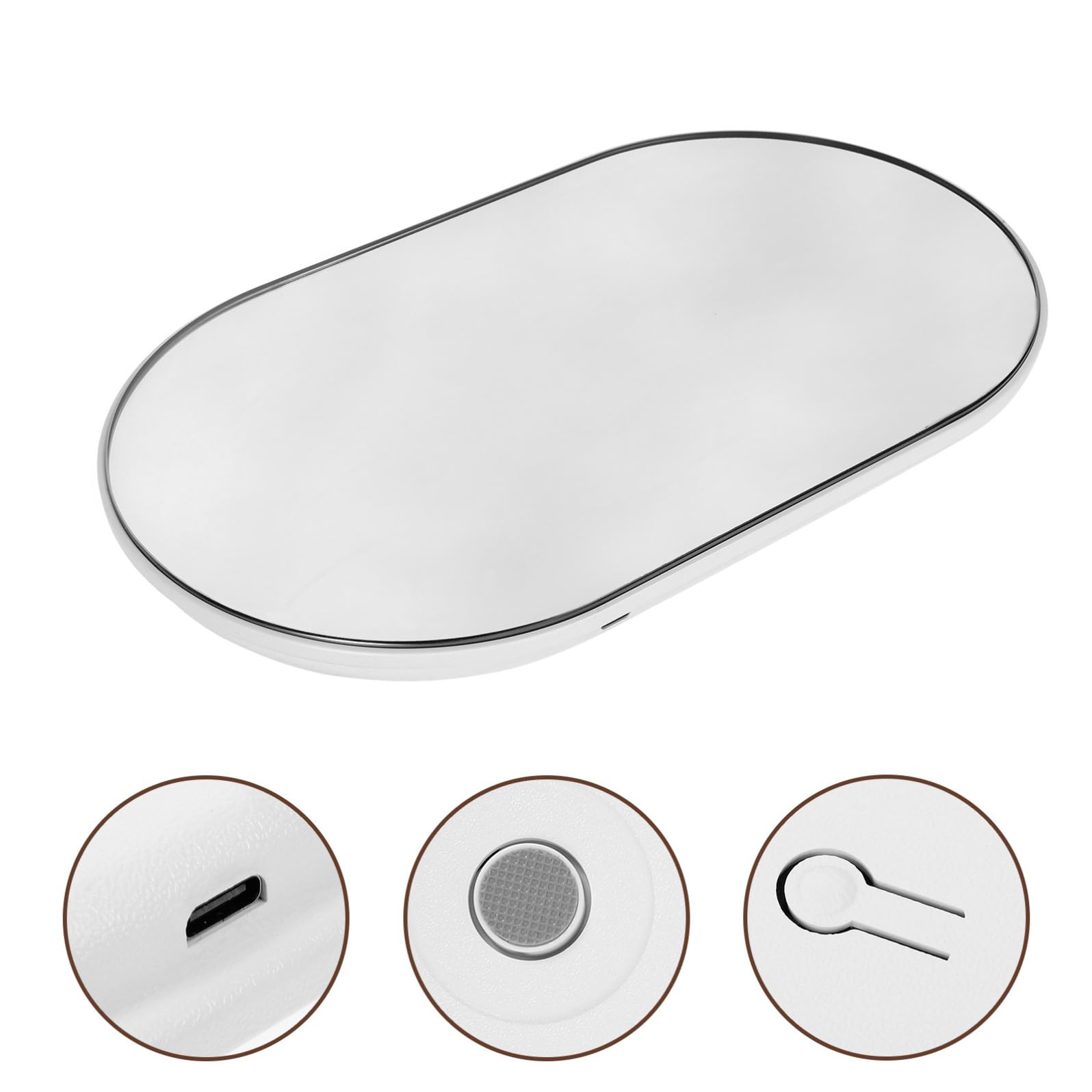 Báscula Digital Cuerpo, Vidrio Templado Negro, Portátil y Precisa
