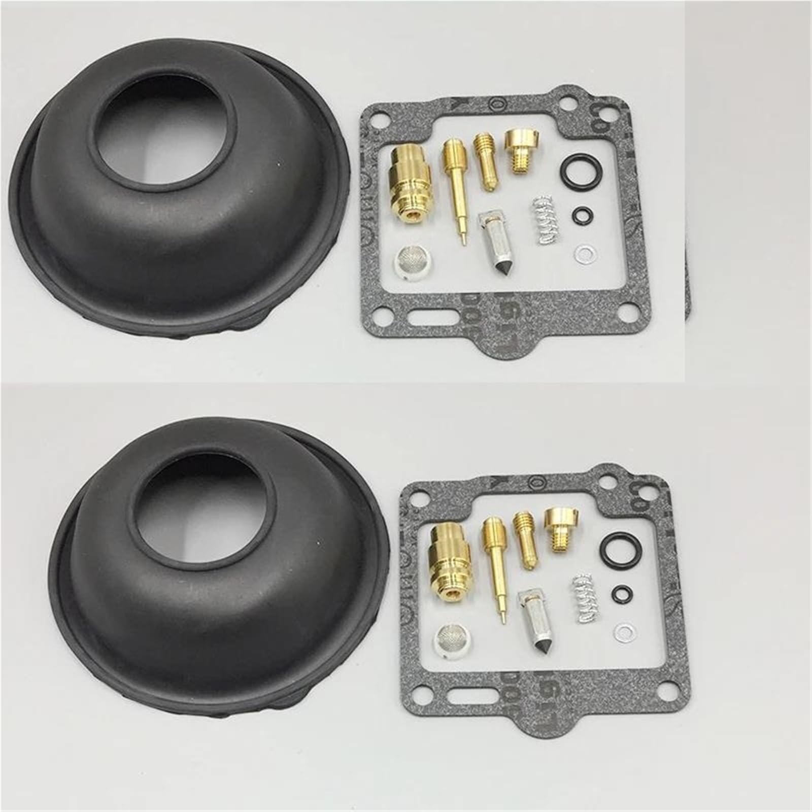 YZXOOP Set Replacement Carburetor Repair Kit For Virago XV 1100 XV1100 1988-1999 Carburetor Rebuild Parts Replaces Kits Carb Rebuild Fix Set Motorbike(SET 1)