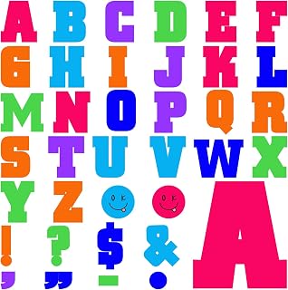 136 Pcs 12 in Extra Large Bulletin Board Letter Bright Classroom Wall Decor
