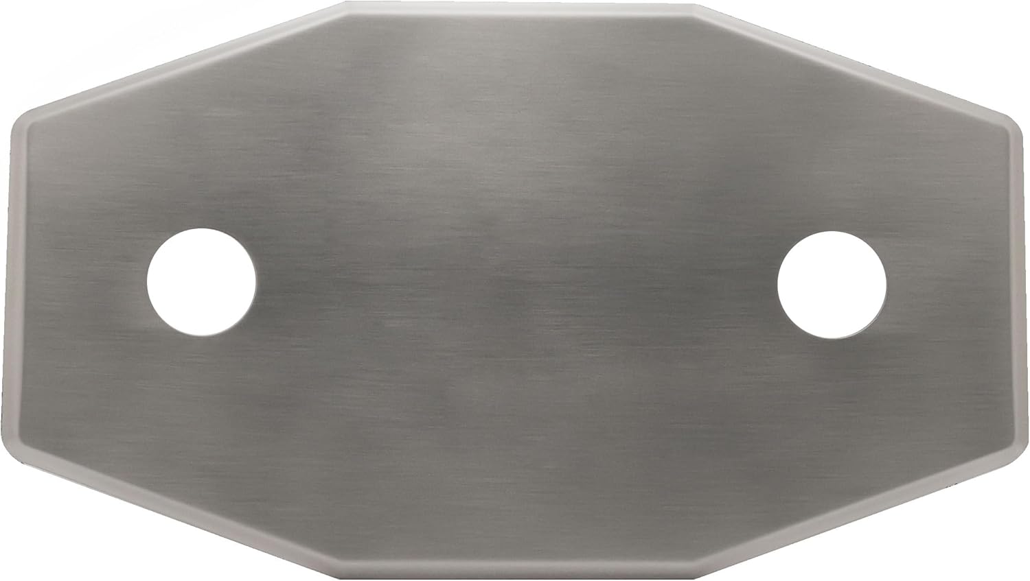 Westbrass A504-07 Two-Hole Remodel Cover Plate for Bathtub and Shower Valves, Satin Nickel