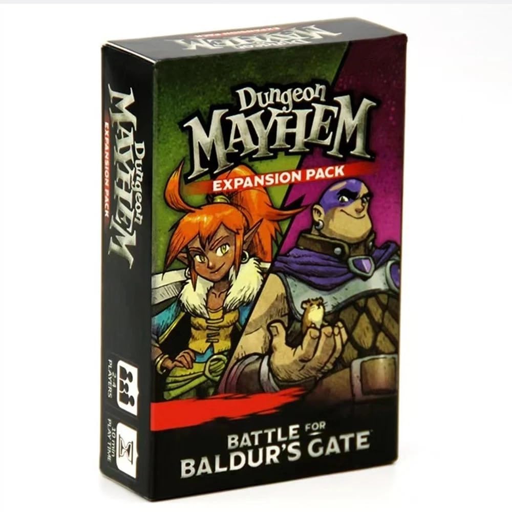 Dungeons & Dragons Wizards of The Coast Dungeon Mayhem: Battle for Baldur’S Gate (C76940000), Black