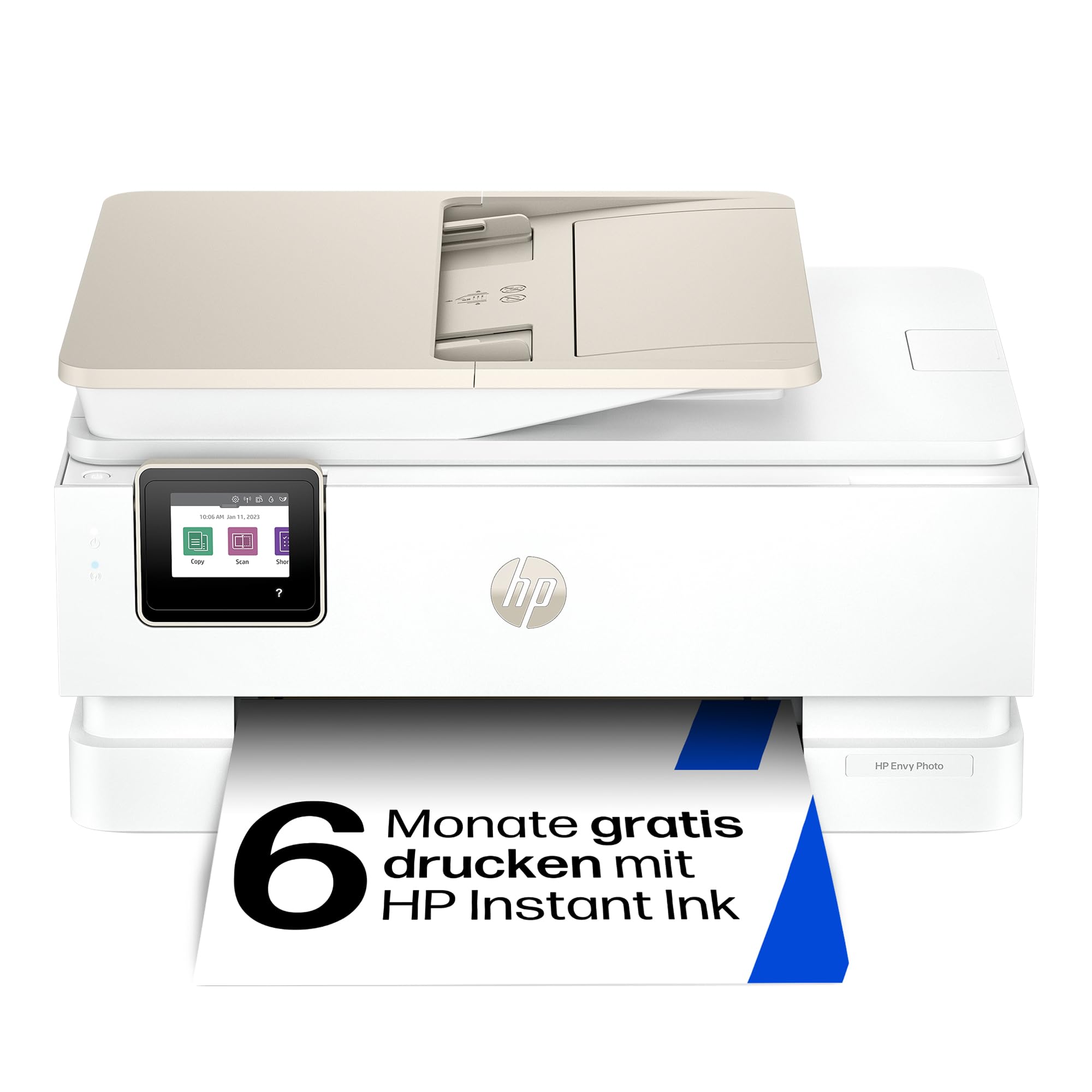 HP Envy Photo 7930 All-in-One 3 in 1 Tintenstrahl-Multifunktionsdrucker weiß, HP Instant Ink-fähig