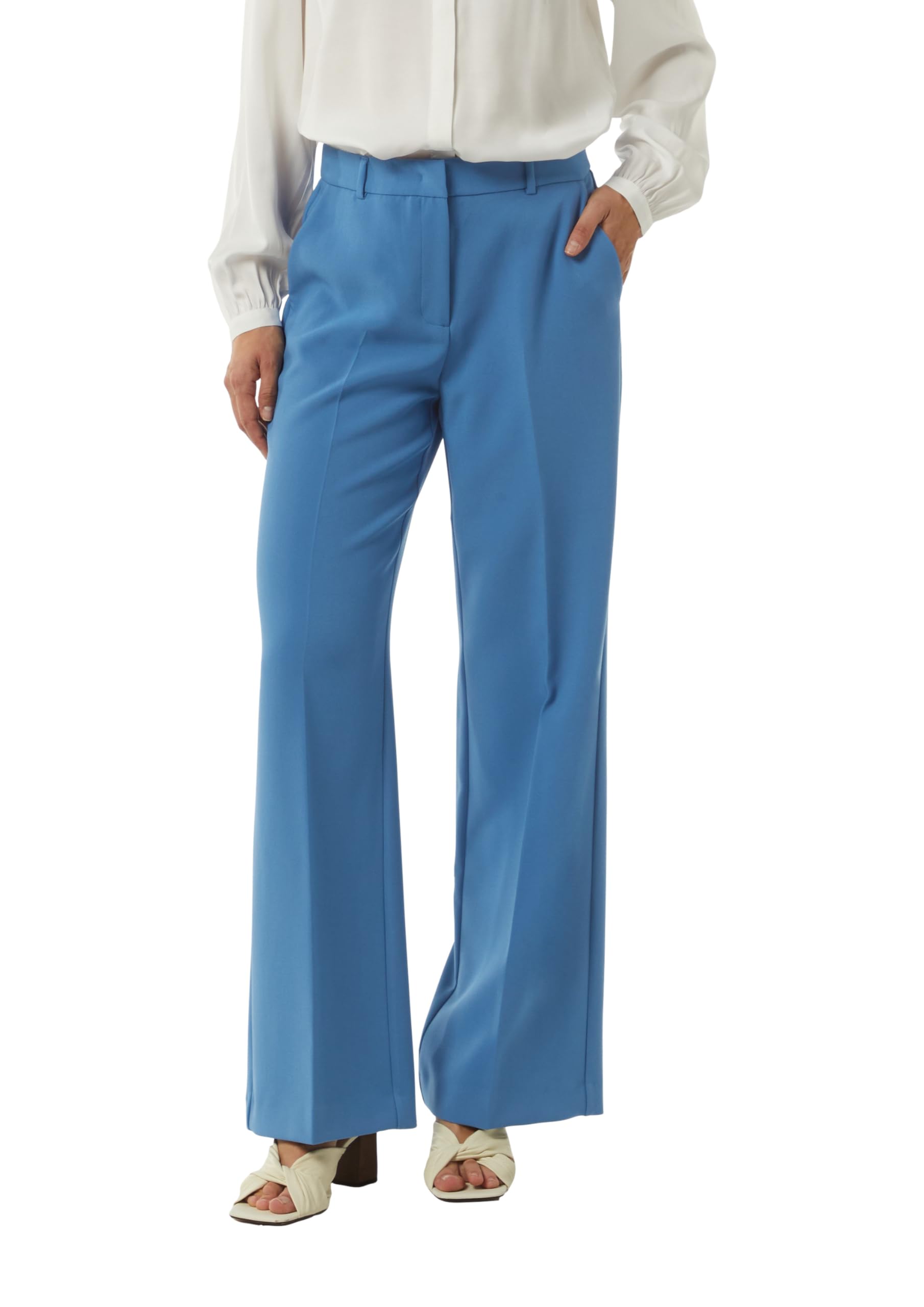comma Women's 2158159 Trouser, 5503, 16