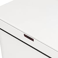 Vista 4 de SIMPLI-MAGIC 79502 13 Gallon Touchless Sensor Trash Can, Rectangle Garbage Bin, Perfect for Home, Kitchen, Office, White