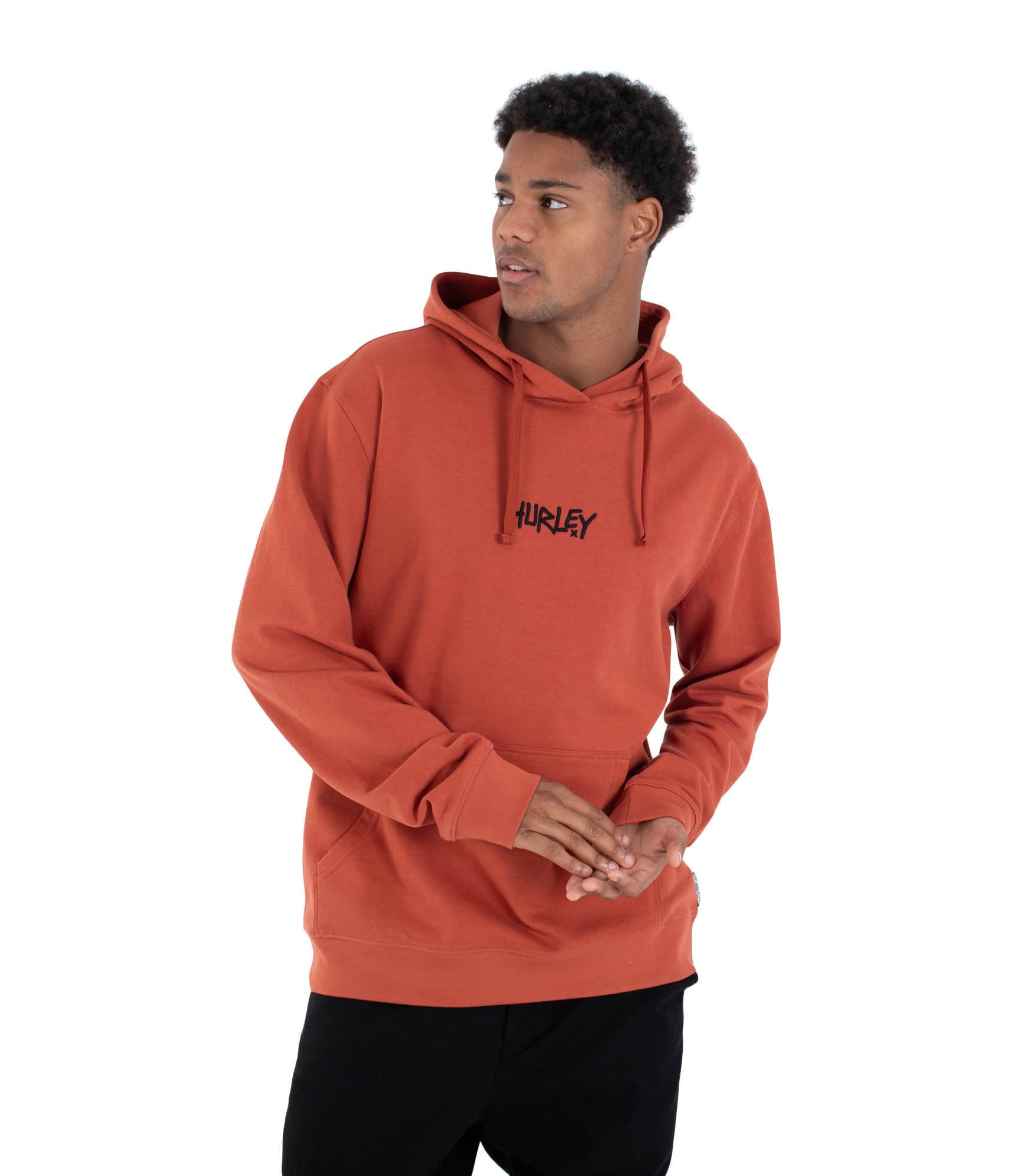 Hurley High Surf Sudadera Hombre con Capucha Oversize Reversible Hoodie for Men