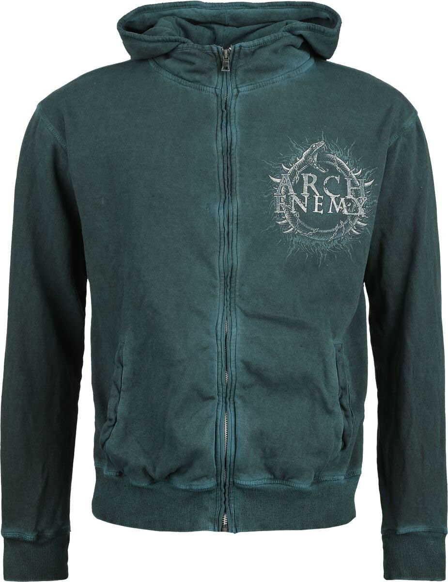 Arch Enemy Will to Power Männer Kapuzenjacke dunkelgrün Band-Merch, Bands