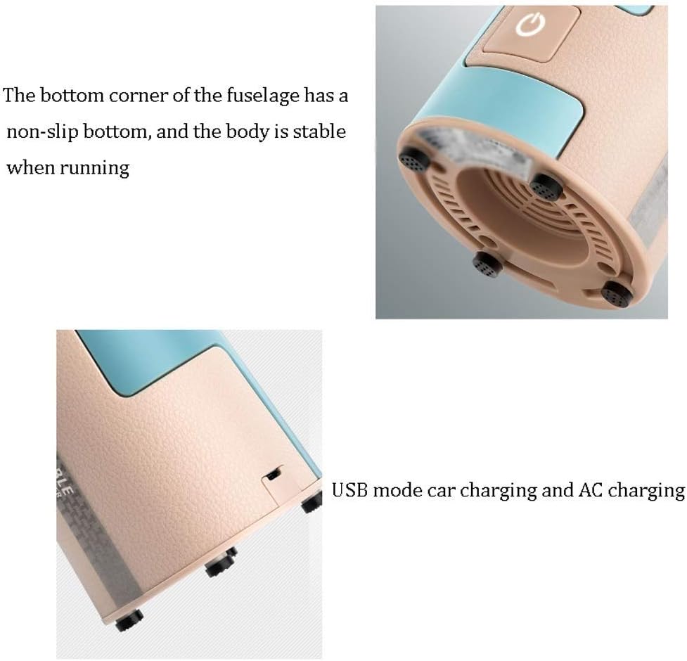 Portable Smoothie Blender - Personal Juicer Faster Fruit Shake and Smoothies Mixer(D)