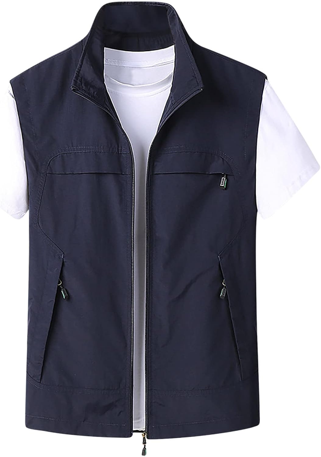 KkSLirnhs Men's Breathable Quick Dry Vest Waistcoat Quick Dry Casual