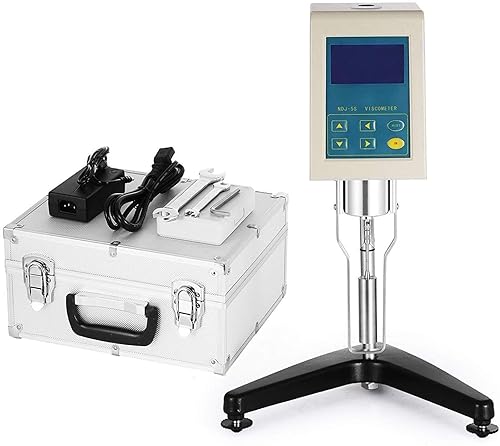 Viscosímetro rotatorio 1100000 mPas del probador NDJ-5S de la viscosidad del viscosímetro de Digitaces