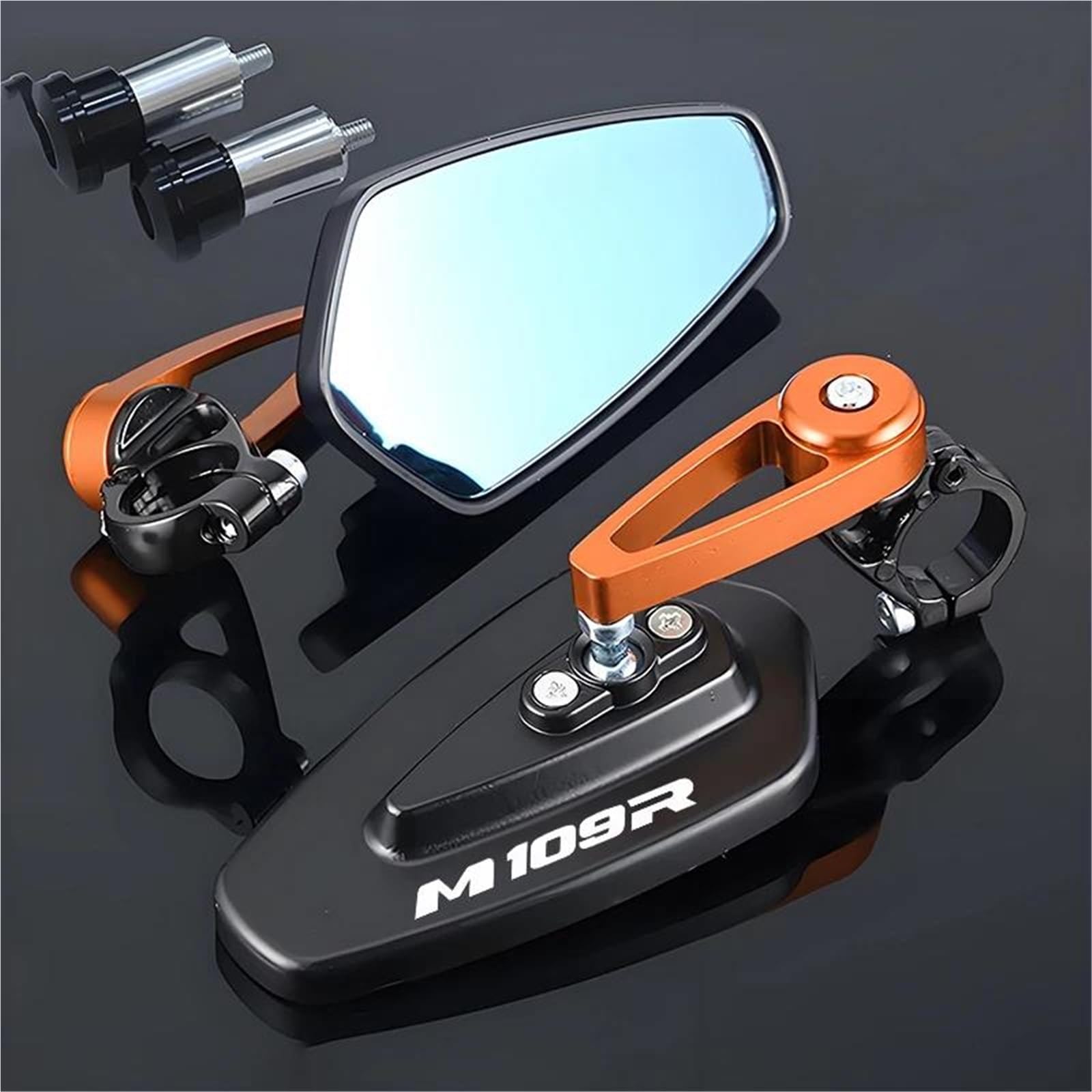 Espejos retrovisores motocicleta Suzuki Boulevard M109R accesorio manillar scooter par 002