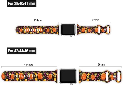 Miniatura 66 de Watch Band Compatible with Apple Watch 38mm 40mm 41mm 42mm 44mm 45mm for Women Men Sport Silicone Wristbands Strap for IWatch Series 7 6 5 4 3 2 1