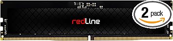 Mushkin Redline - DDR5 UDIMM - 64GB 2x32GB 4800MHz CL-40-288-pin 1.1V Desktop Ram - Non-ECC - Dual Channel - MRE5U480FFFD32GX2