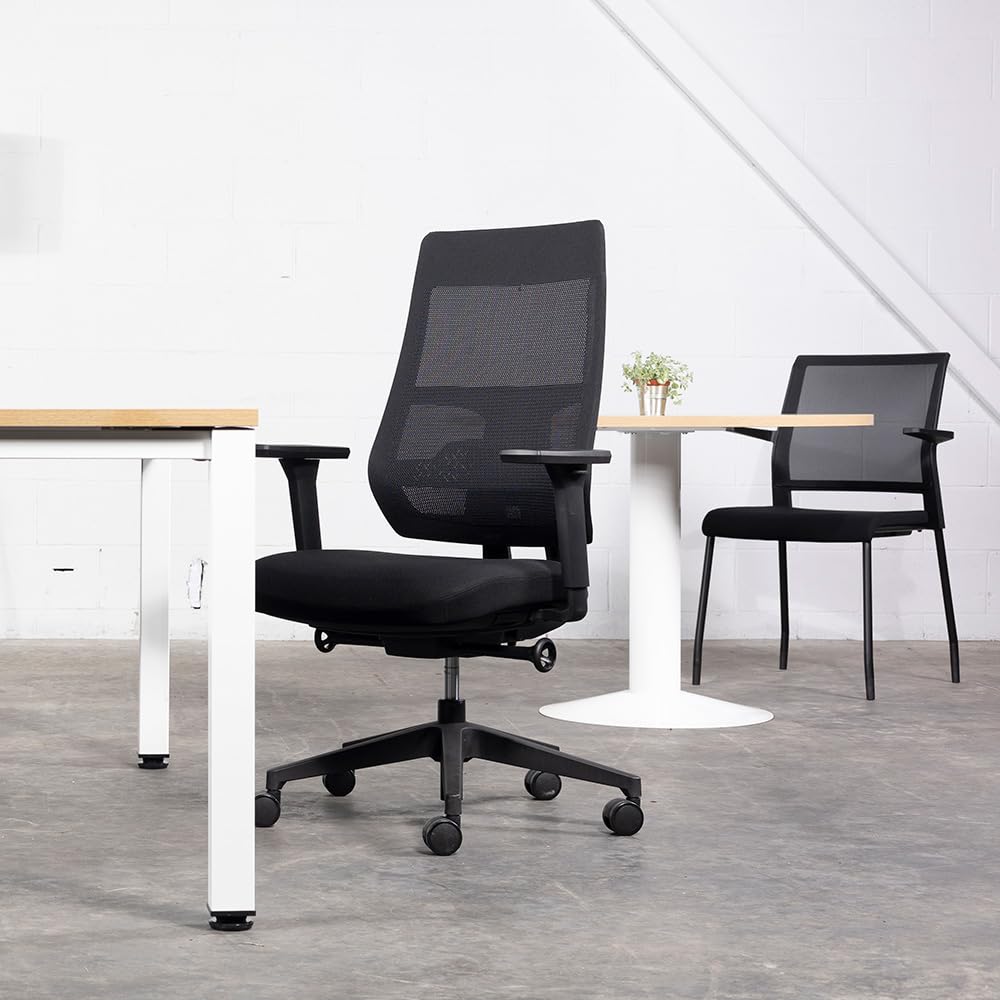 Rocada Silla operativa Profesional 934M. Color Asiento Negro.