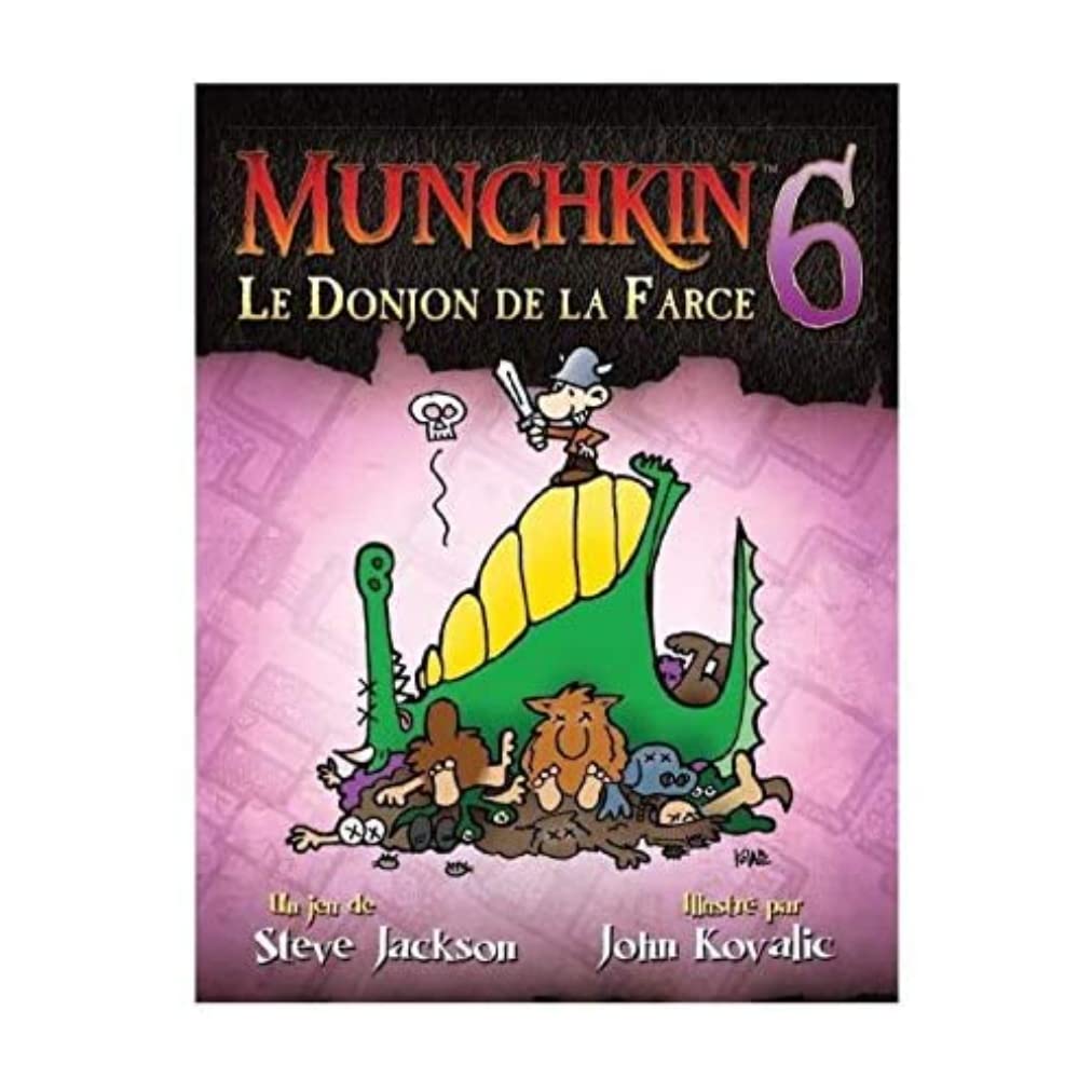 Asmodee Edge | Munchkin 6 - Prank Dungeon Expansion | Board Game