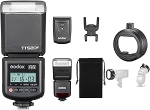 Godox TT520 III TT520III Camera Flash, Universal Hot Shoe