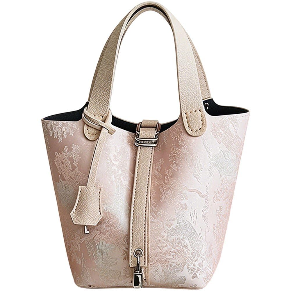Ppmter Diy Leather Bucket Bag Making Kit, Diy Handbag Purse Sewing Kit, Diy Your Own Bucket Bag Handmade Purse Craft Making Project