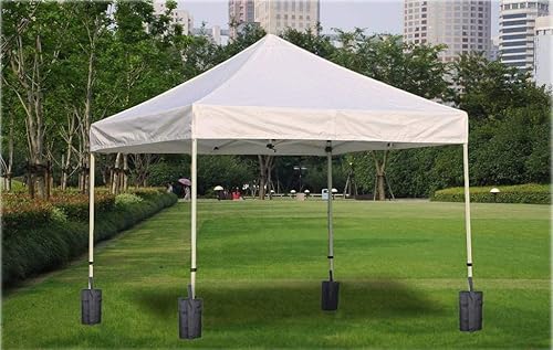 Miniatura 5 de CACTIYE Bolsas de peso para tienda de campaña desplegable, bolsas de arena, pesas para piernas para refugio solar instantáneo al aire libre, patas