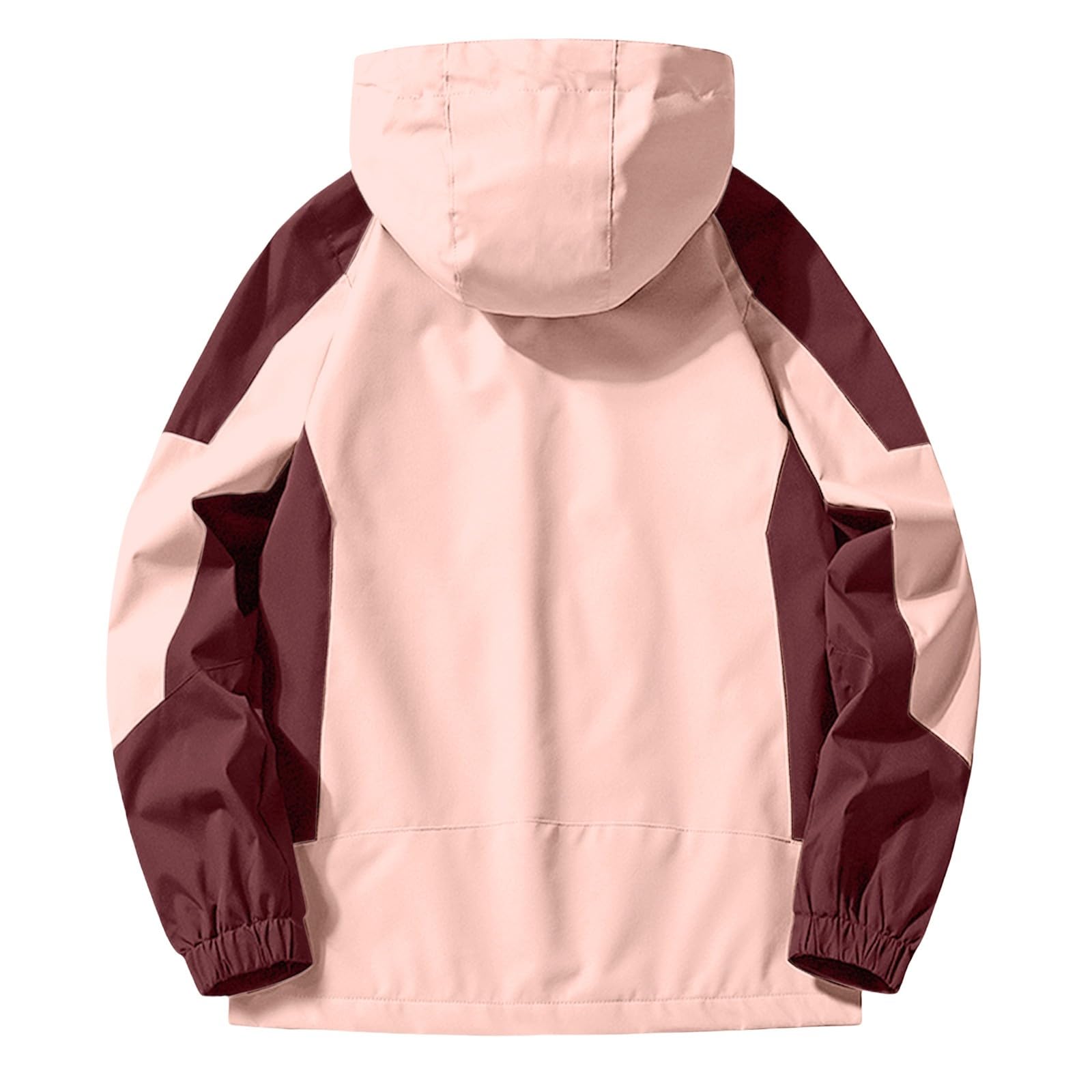 MJGkhiy Chaqueta impermeable mujer senderismo chaqueta cortavientos lluvia ligera chaquetas impermeables con capucha talla grande cortavientos Trench deportivo camping Softshell al aire libre chaleco