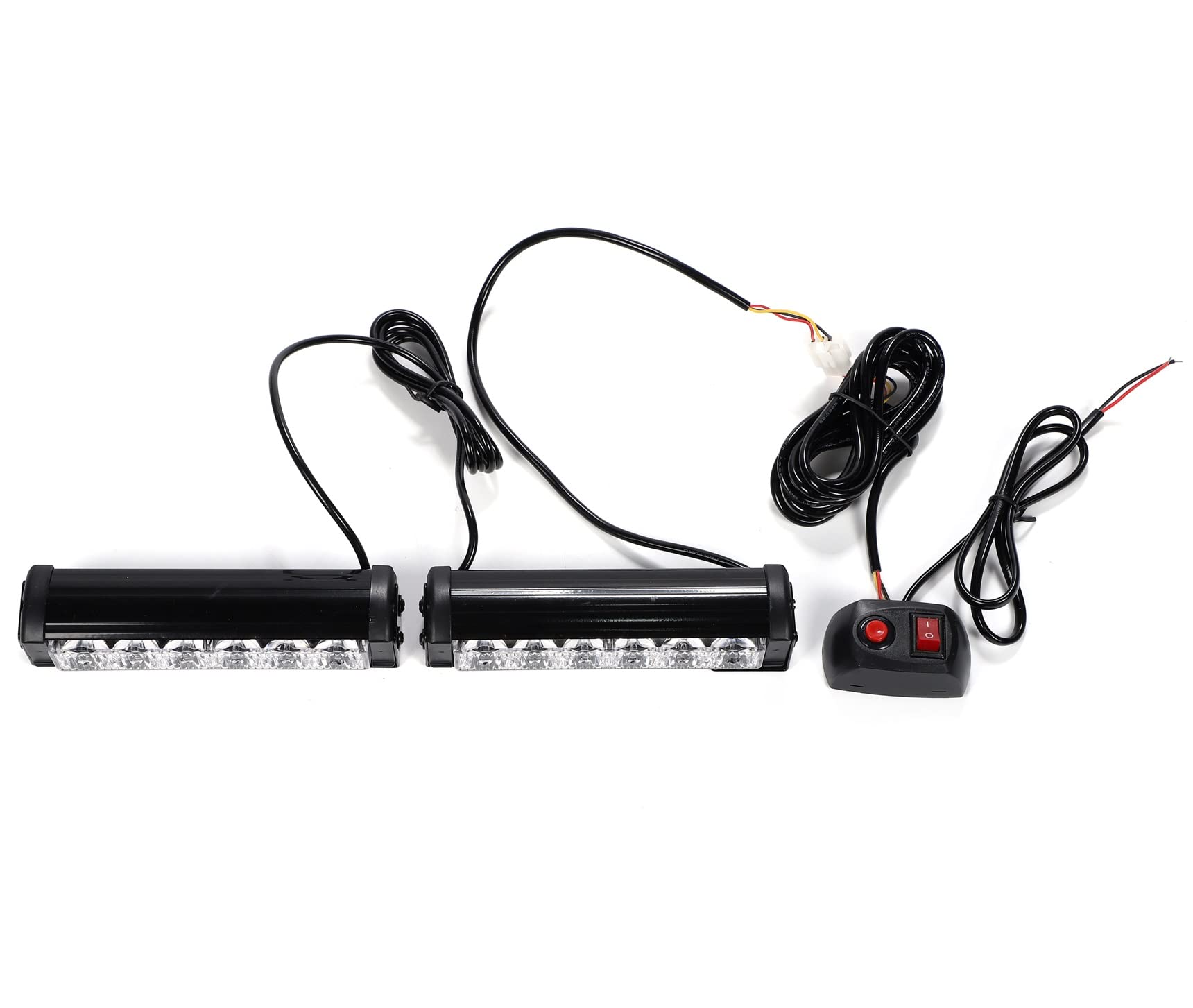 Amazon | ストロボ 黄発光 フラッシュ ライト キット 12V 6LED×2