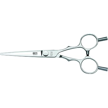 Kasho Silver KSI 60s Hairdressing Scissors Barber Scissors 6.0 inch Straight Handle Type