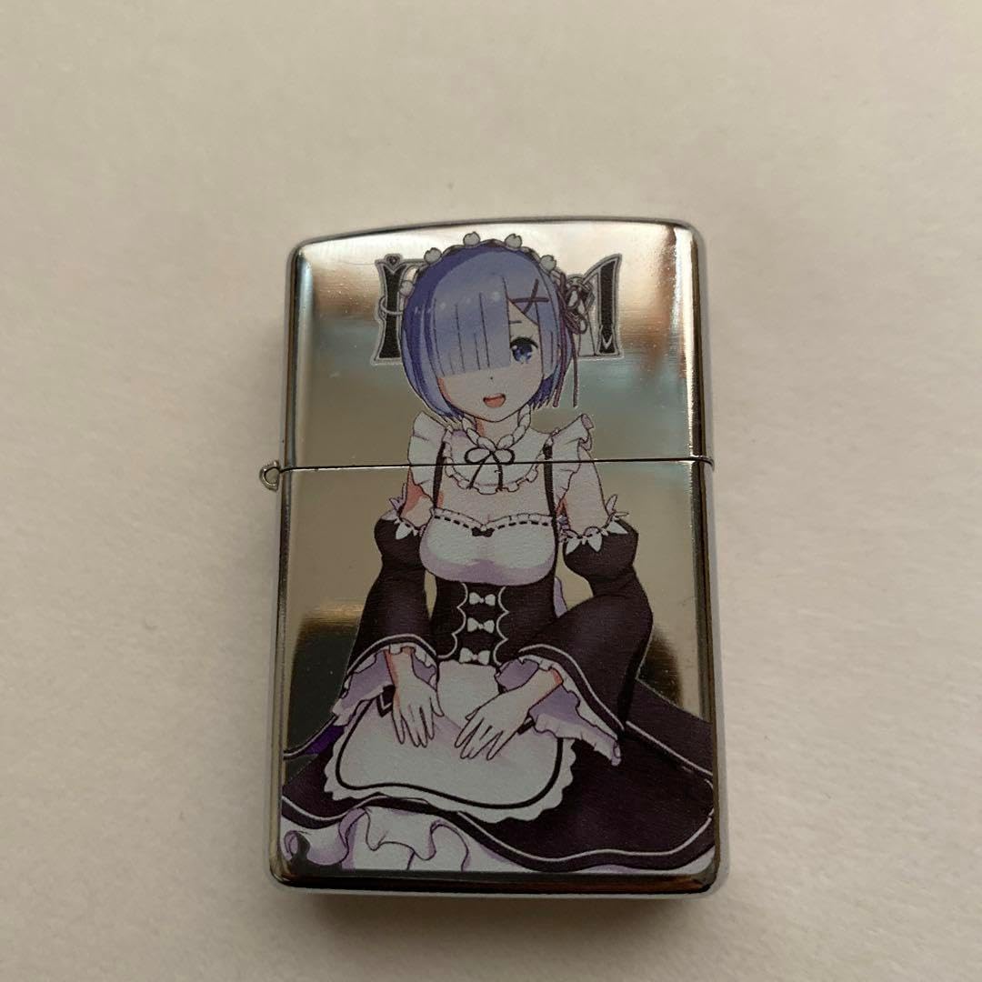 リゼロ レム メイド服 オイルライター zippo 風 BRZ14 Amazon.co.jp