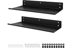 Multi-Functional Steel Shelf 16" X7.2" (Black)
